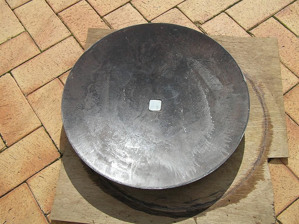 Plough Disc Fire Pit Pajero 4WD Club of Victoria Public Forum